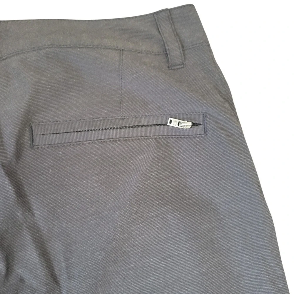 BKE Hybrid Shorts Mens Sz 27 Charcoal Gray Standard Fit Stretch‎ E660